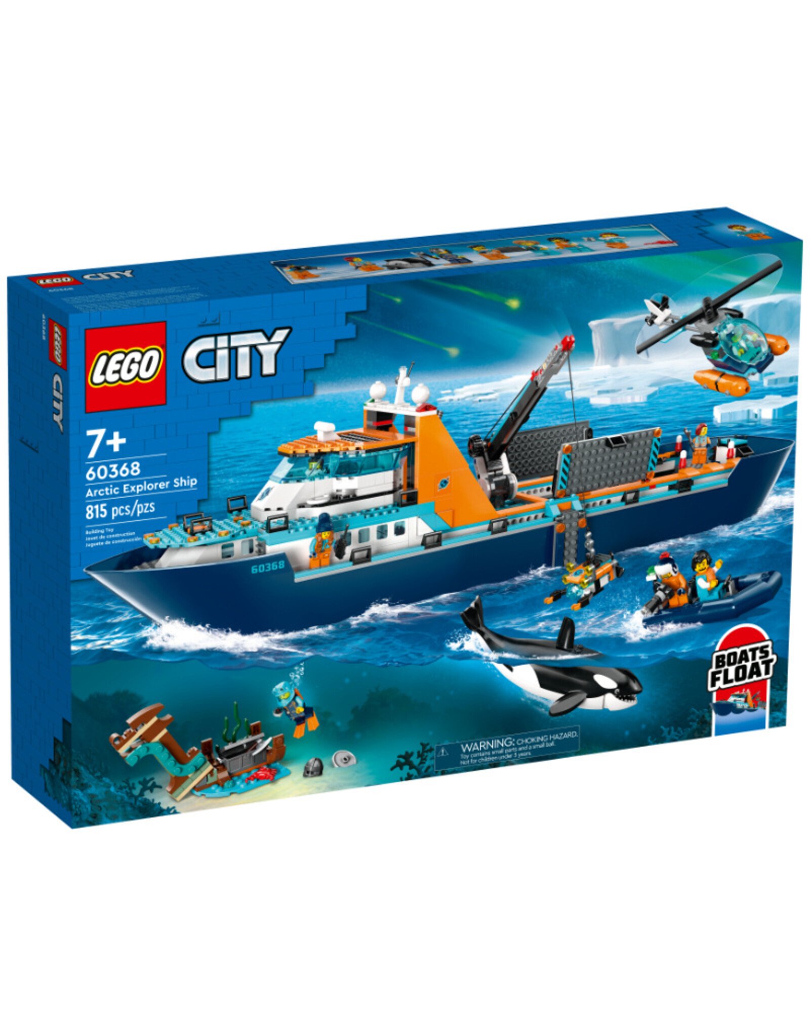 LEGO City 60368 Arctic Explorer Ship