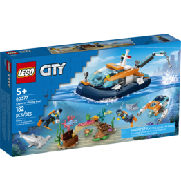 LEGO City 60377 Explorer Diving Boat