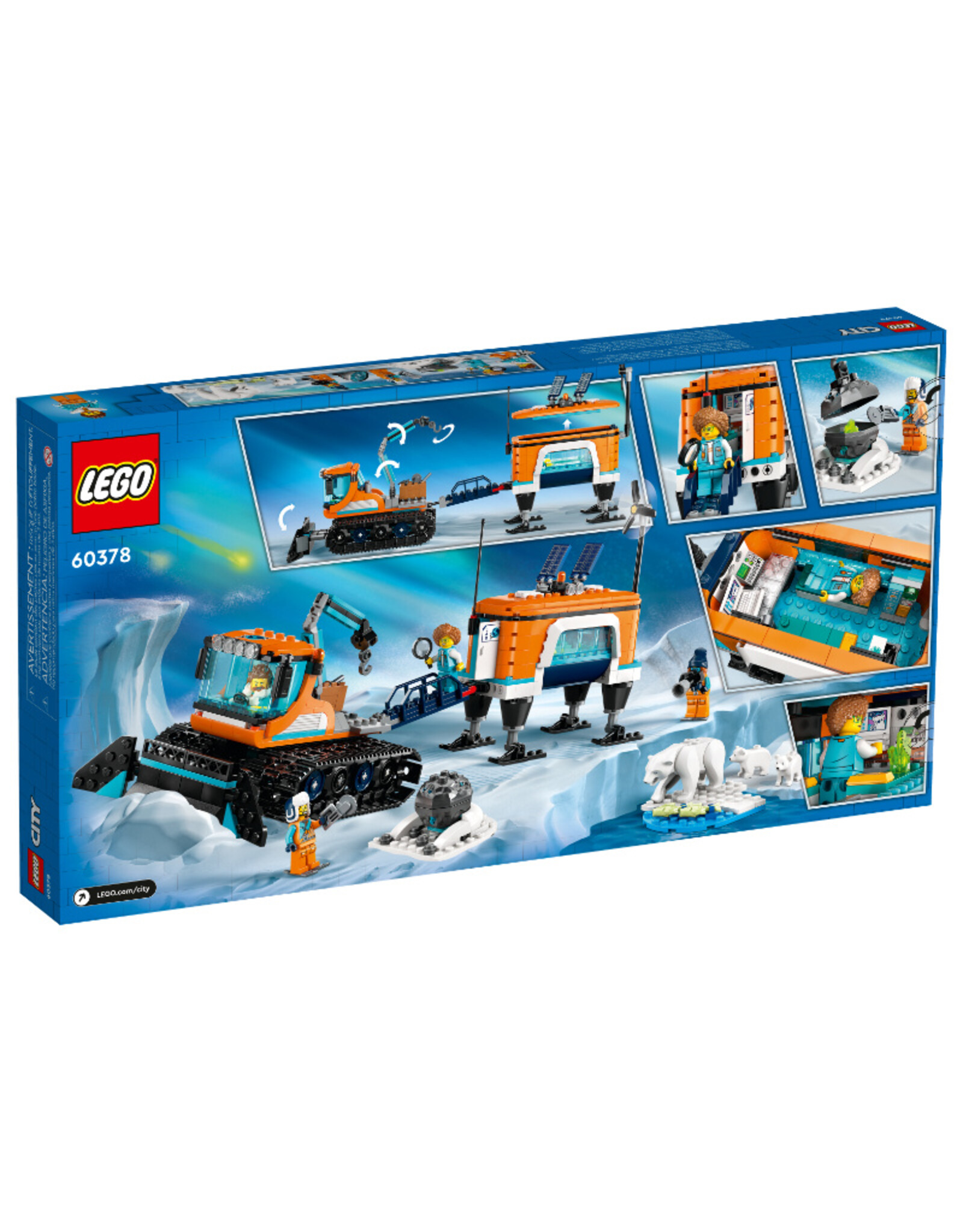 LEGO City 60378 Arctic Explorer Truck and Mobile Lab