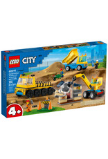 LEGO City Great Vehicles 60391 Construction Trucks and Wrecking Ball Crane