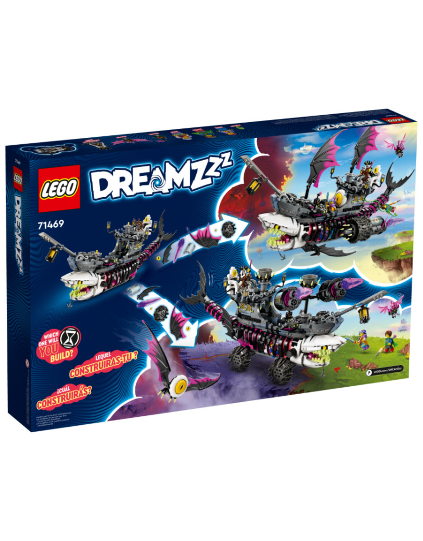 LEGO Dreamzzz 71469 Nightmare Shark Ship
