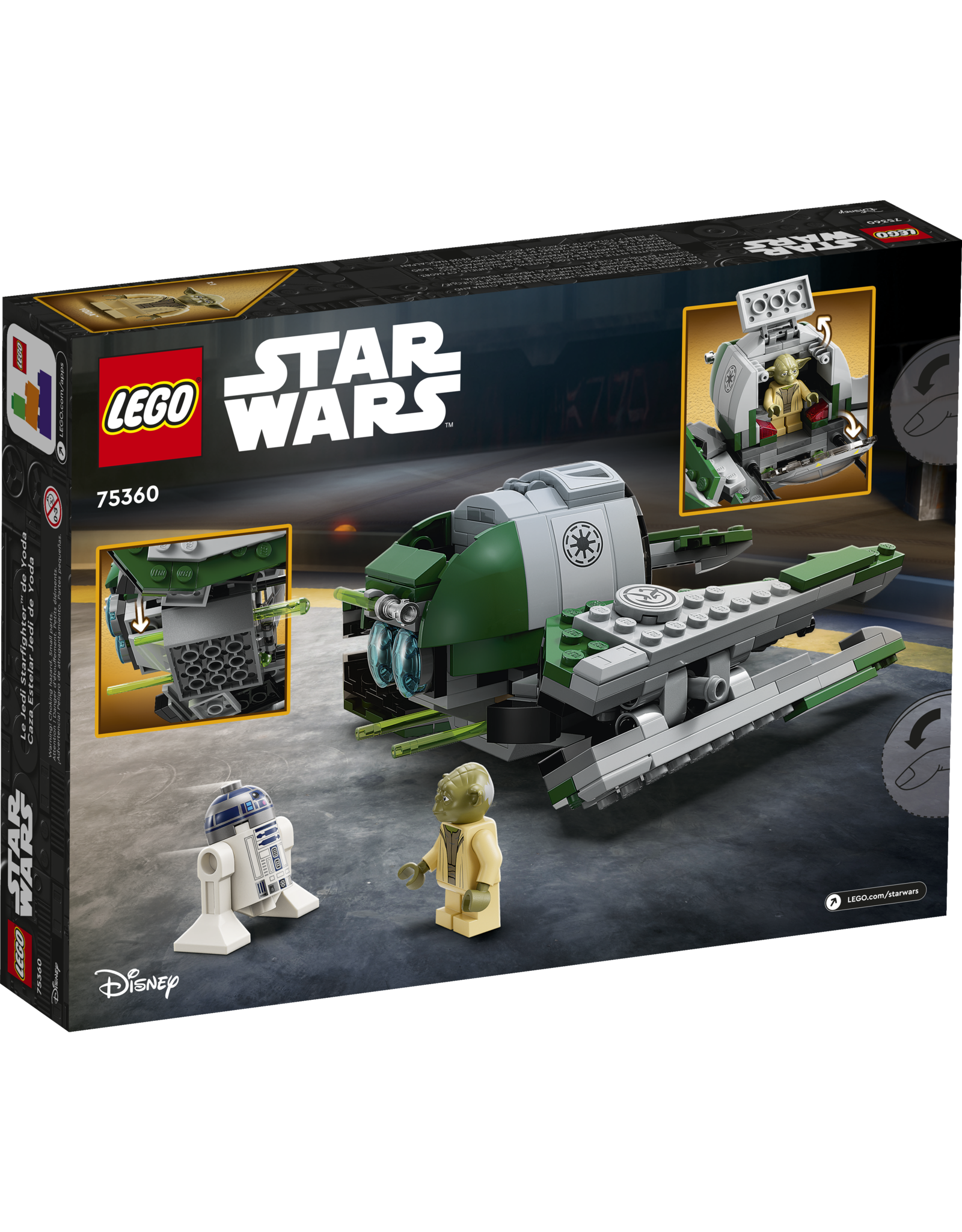 LEGO Star Wars  75360 Yoda's Jedi Starfighter