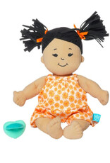 Manhattan Toy Baby Stella Beige with Black Pigtails