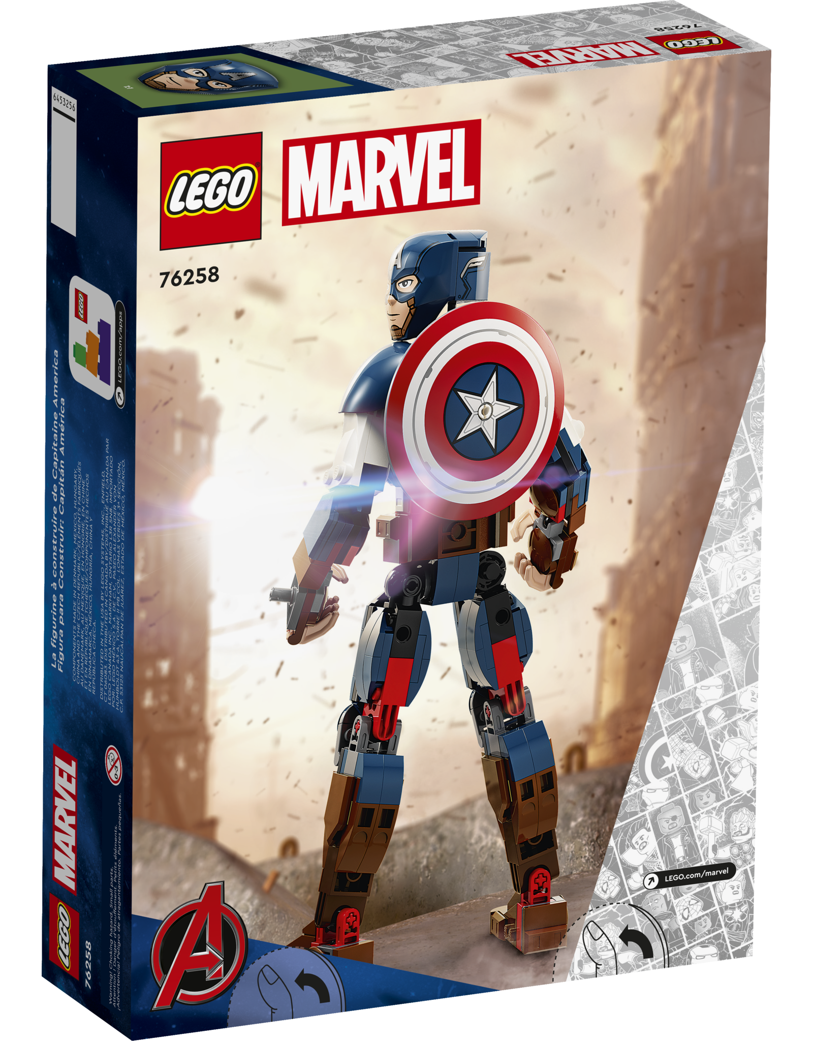 LEGO Super Heroes 76258 Captain America Construction Figure