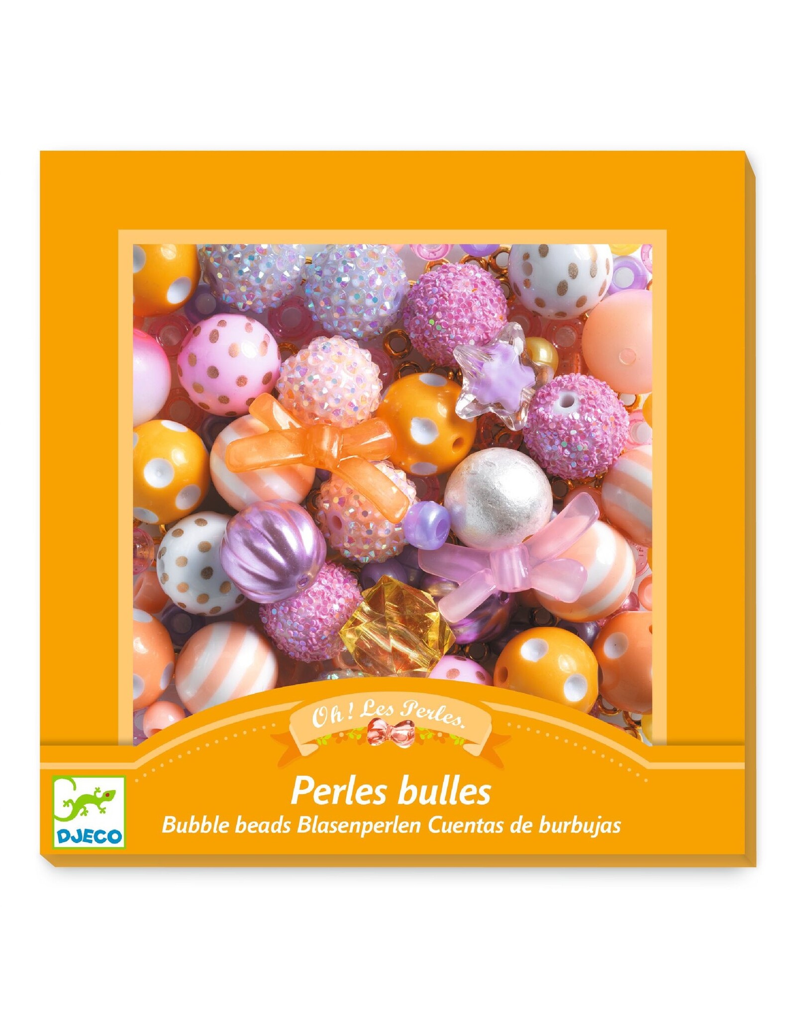 Djeco Bubble Beads Gold