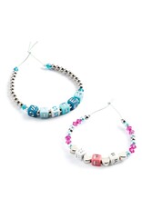 Djeco Alphabet Beads Silver