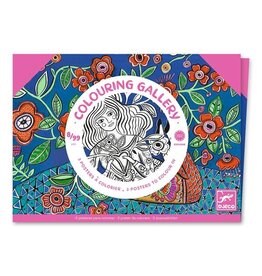Djeco Blooms Colouring Gallery