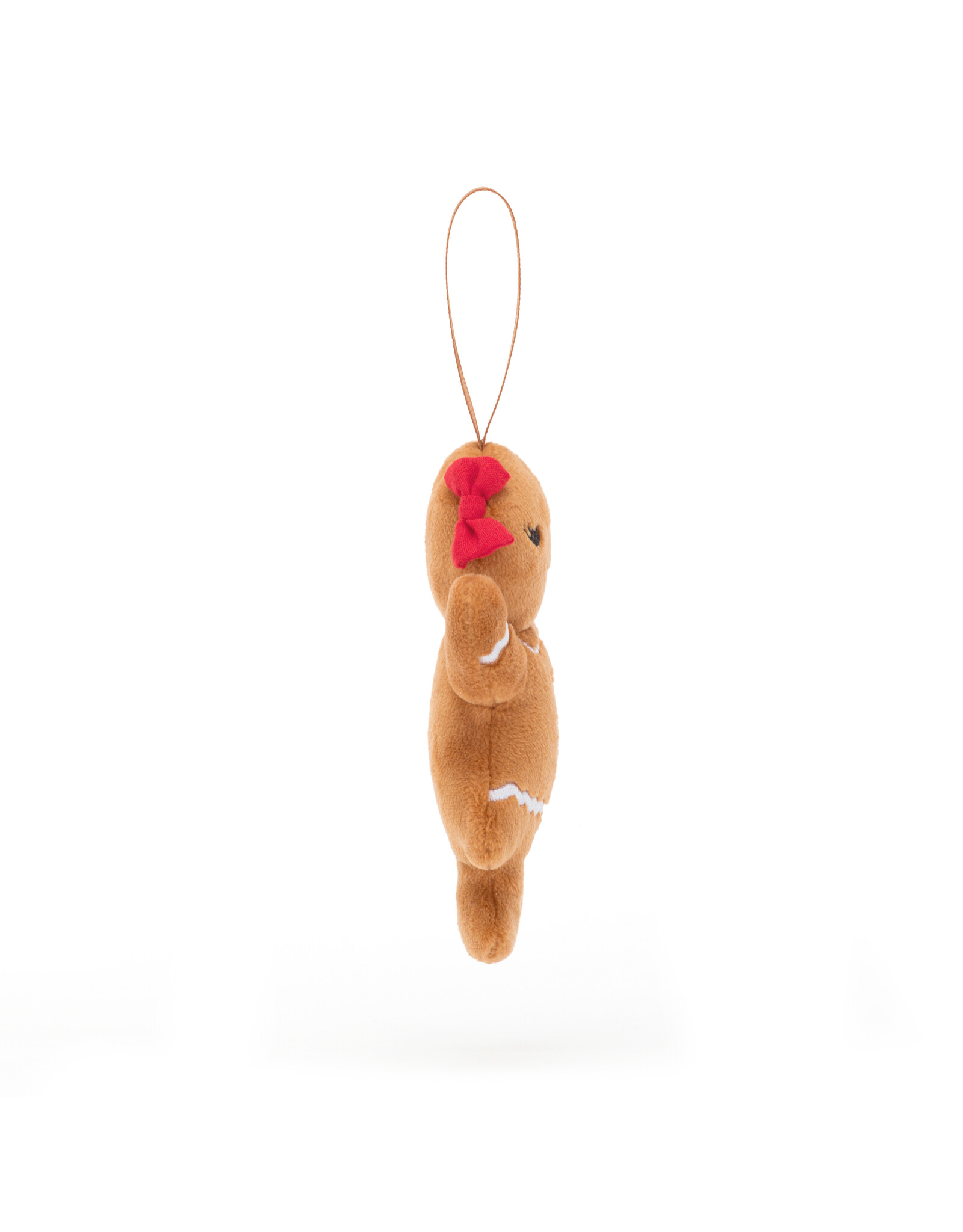 Jellycat Festive Folly Gingerbread Ruby Ornament