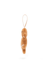 Jellycat Festive Folly Gingerbread Ruby Ornament