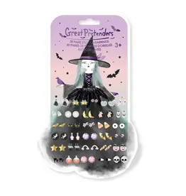 Great Pretenders Natasha The Raven Witch Sticker Earrings 30 Pairs
