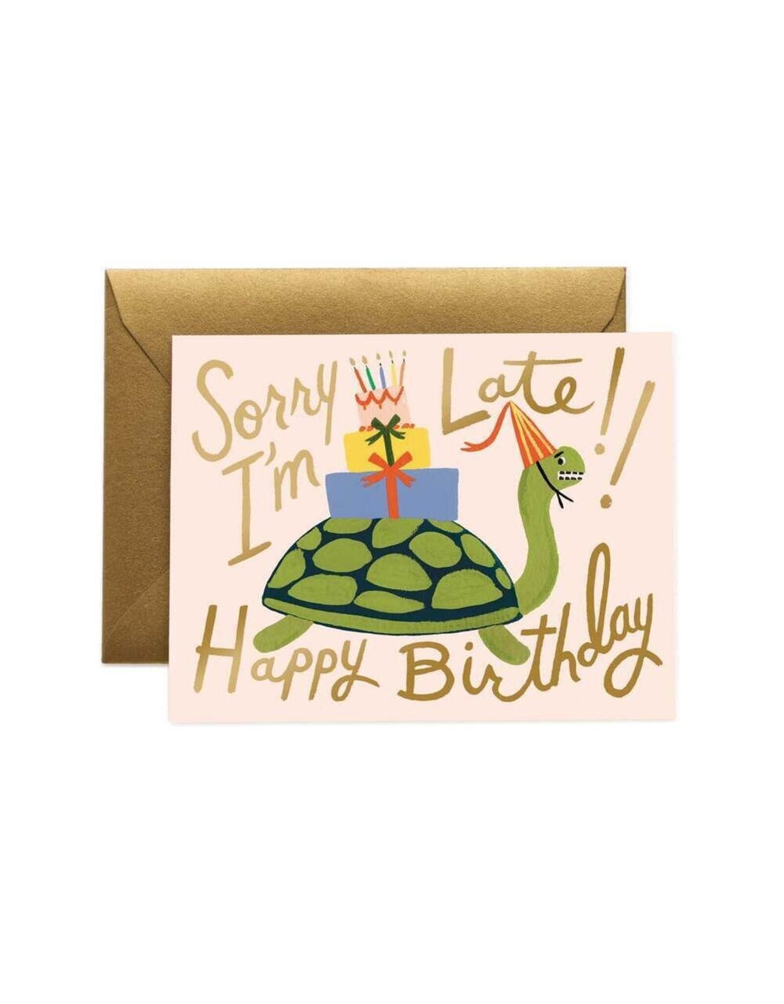 Lagom Design Turtle Belated Birthday