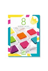 Djeco 8 Ink Pads And 1 Cleaner - Pop