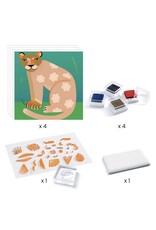 Djeco Clear Stamps   Patterns And Animals