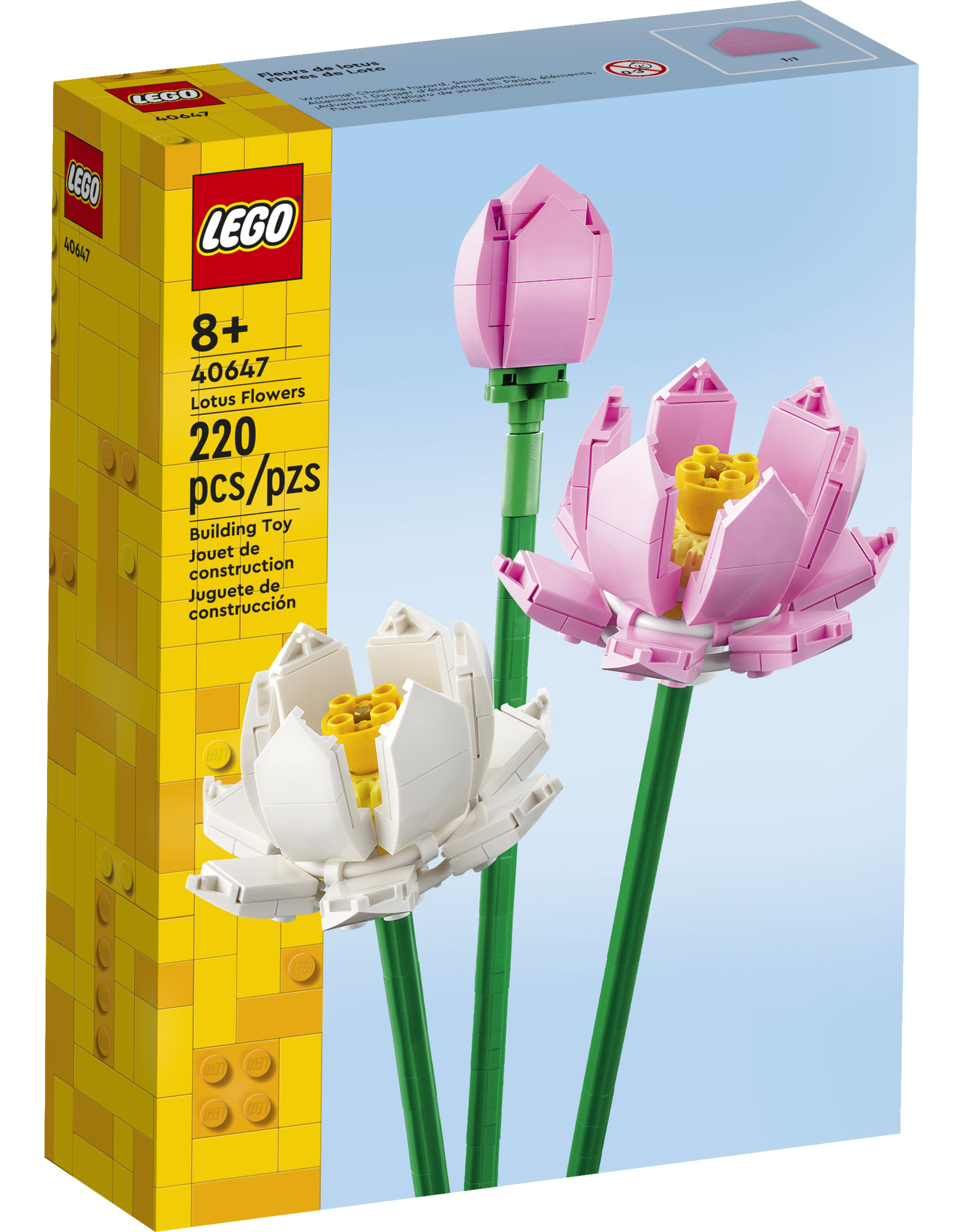 LEGO Flowers 40647 Lotus Flowers
