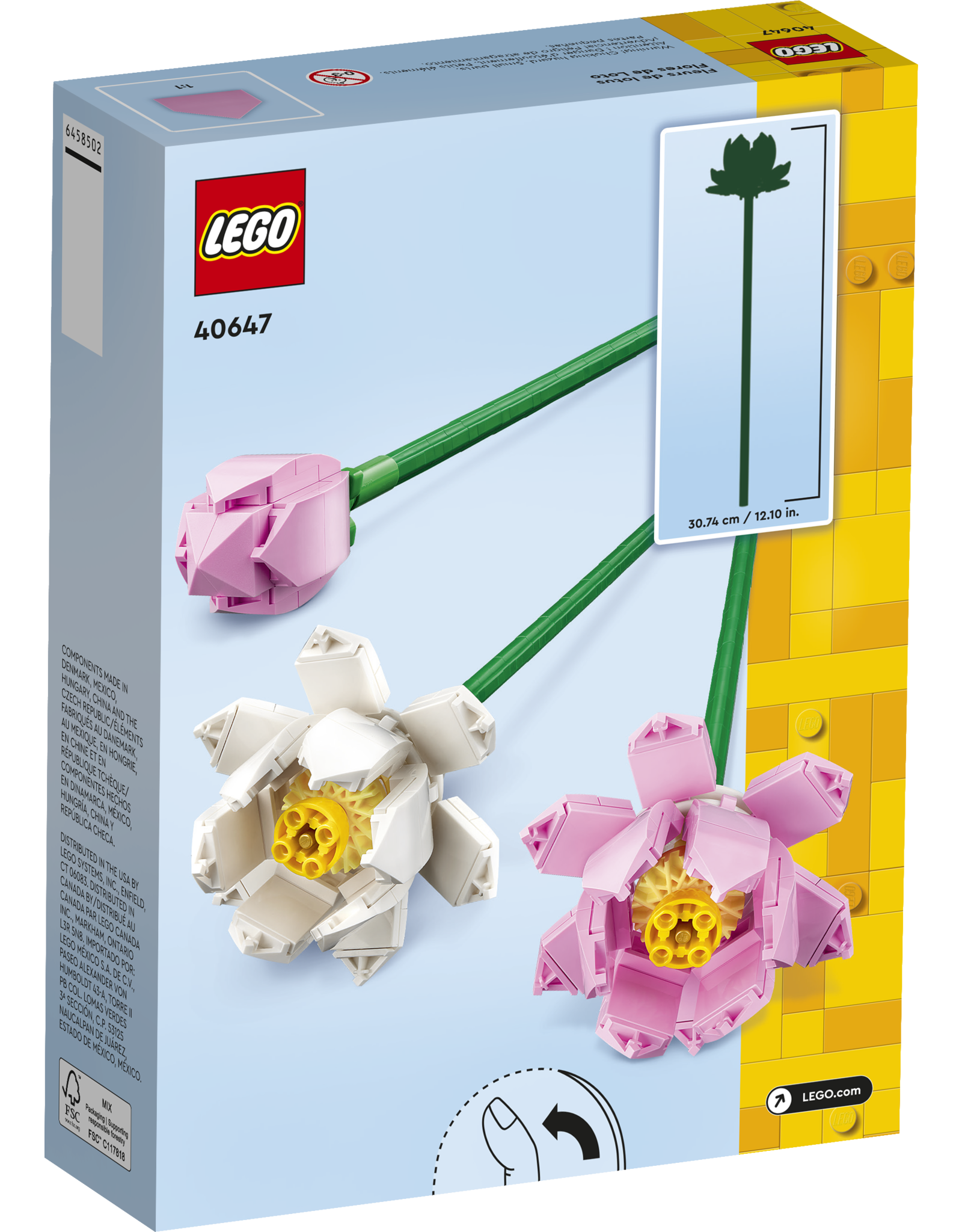 LEGO LEL Flowers 40647 Lotus Flowers
