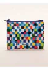 Blue Q Checkerboard Coin Purse