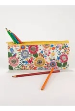 Blue Q Flower Field Pencil Case