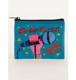 Blue Q Ch-Ch-Change Purse Coin Purse