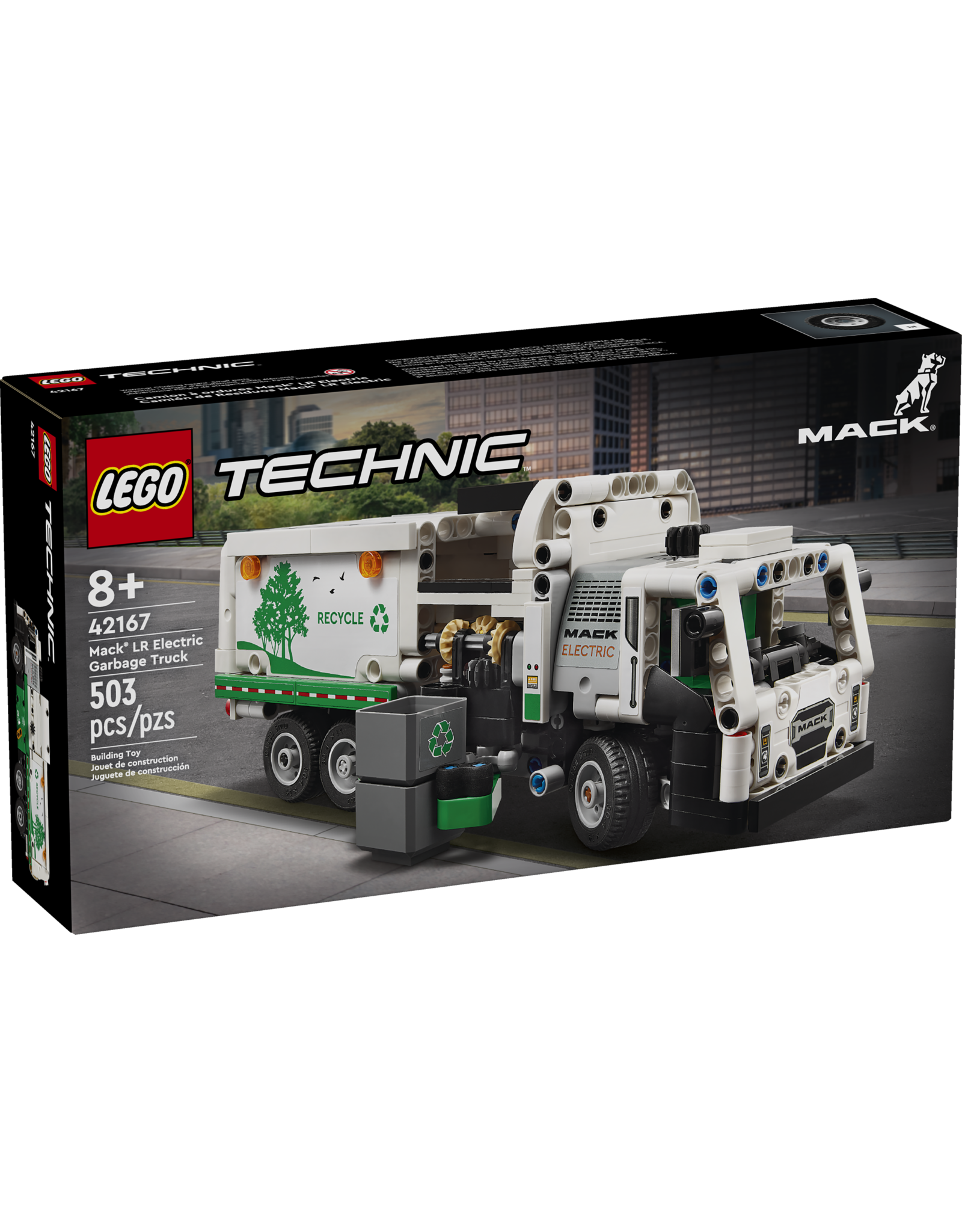 Technic 42167 Mack LR Electric Garbage Truck - The Swag Sisters