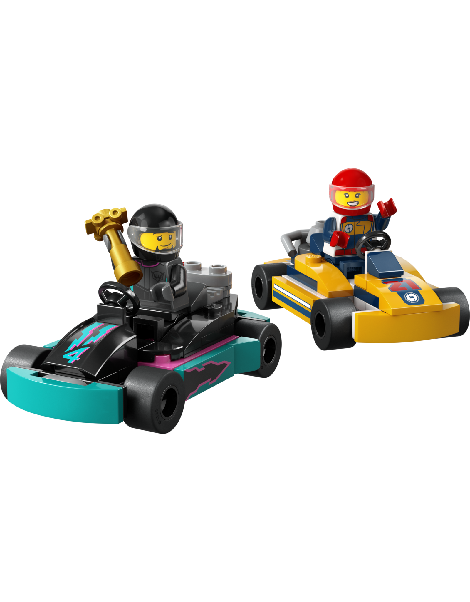 LEGO City 60400 Go-Karts and Race Drivers