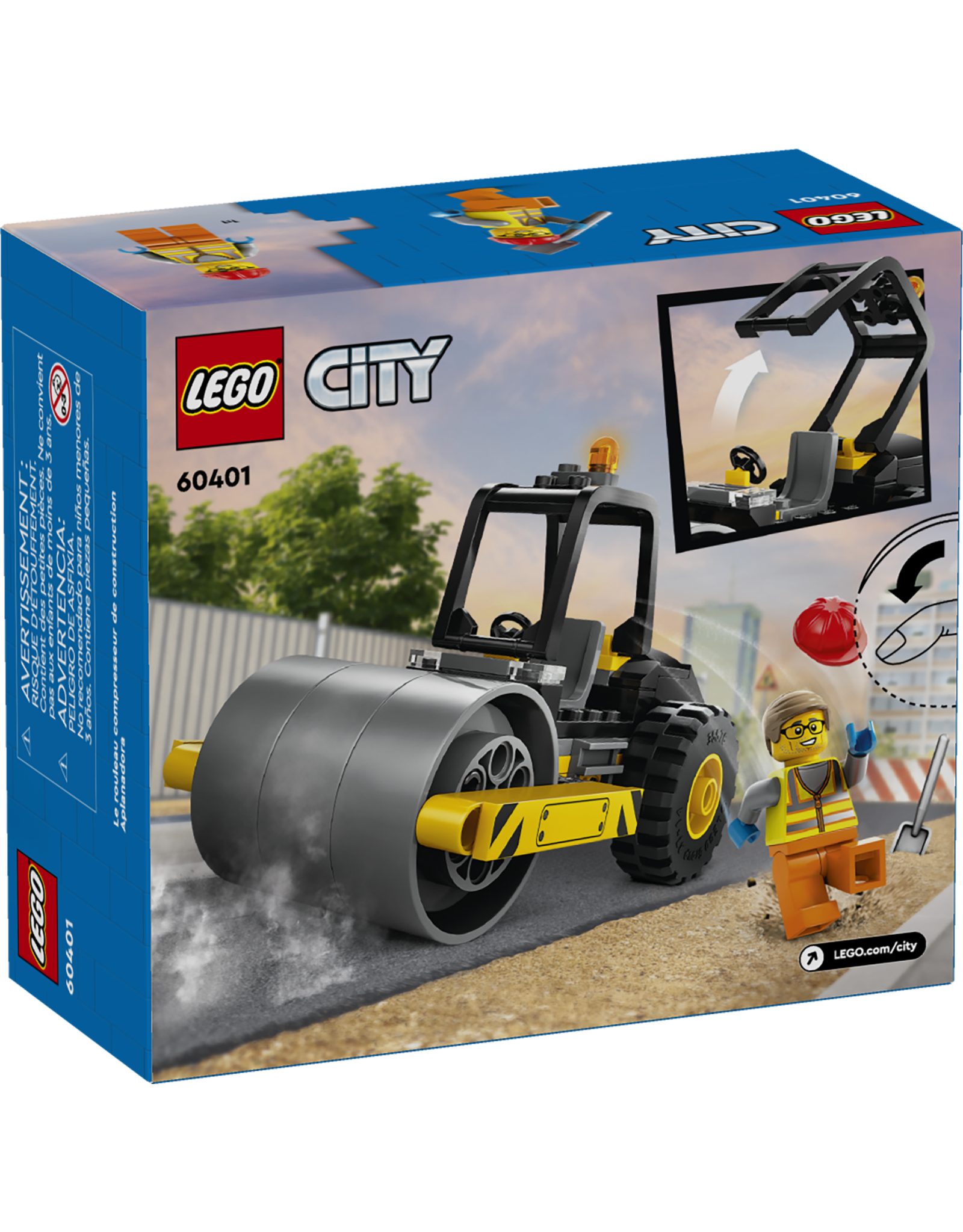 LEGO City 60401 Construction Steamroller