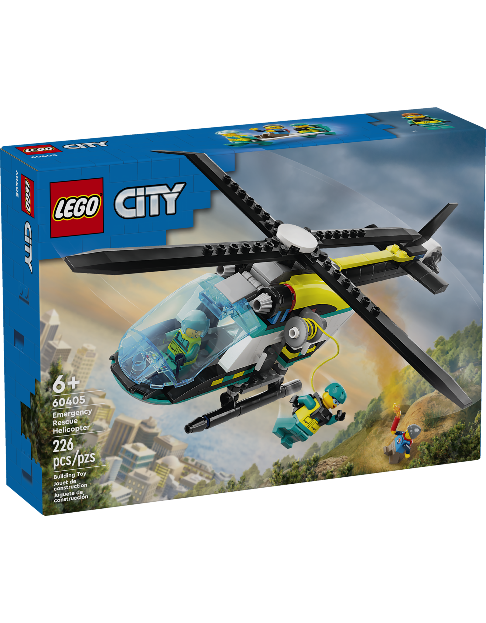 LEGO City 60405 Emergency Rescue Helicopter