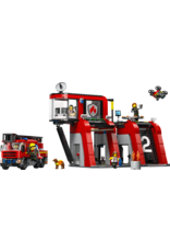 LEGO City 60414 Fire Station with Fire Truck
