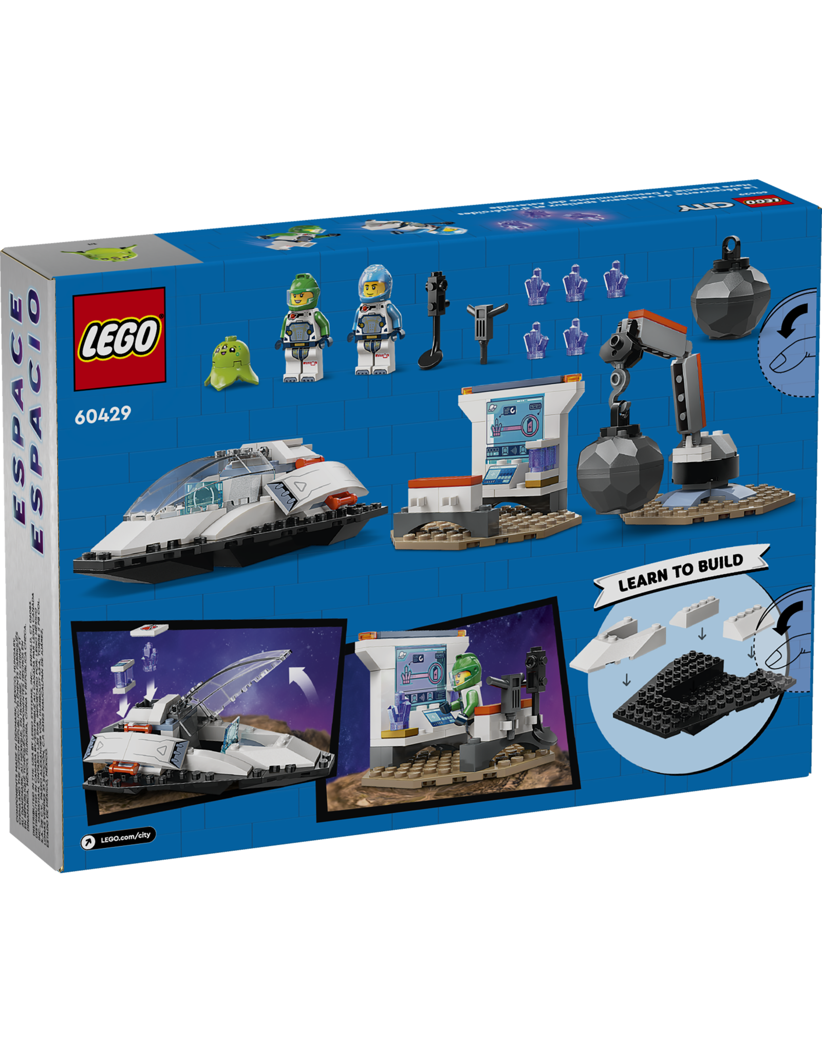 LEGO City 60429 Spaceship and Asteroid Discovery