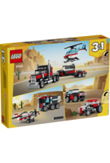 LEGO Creator 31146 Flatbed Truck with Helicopter