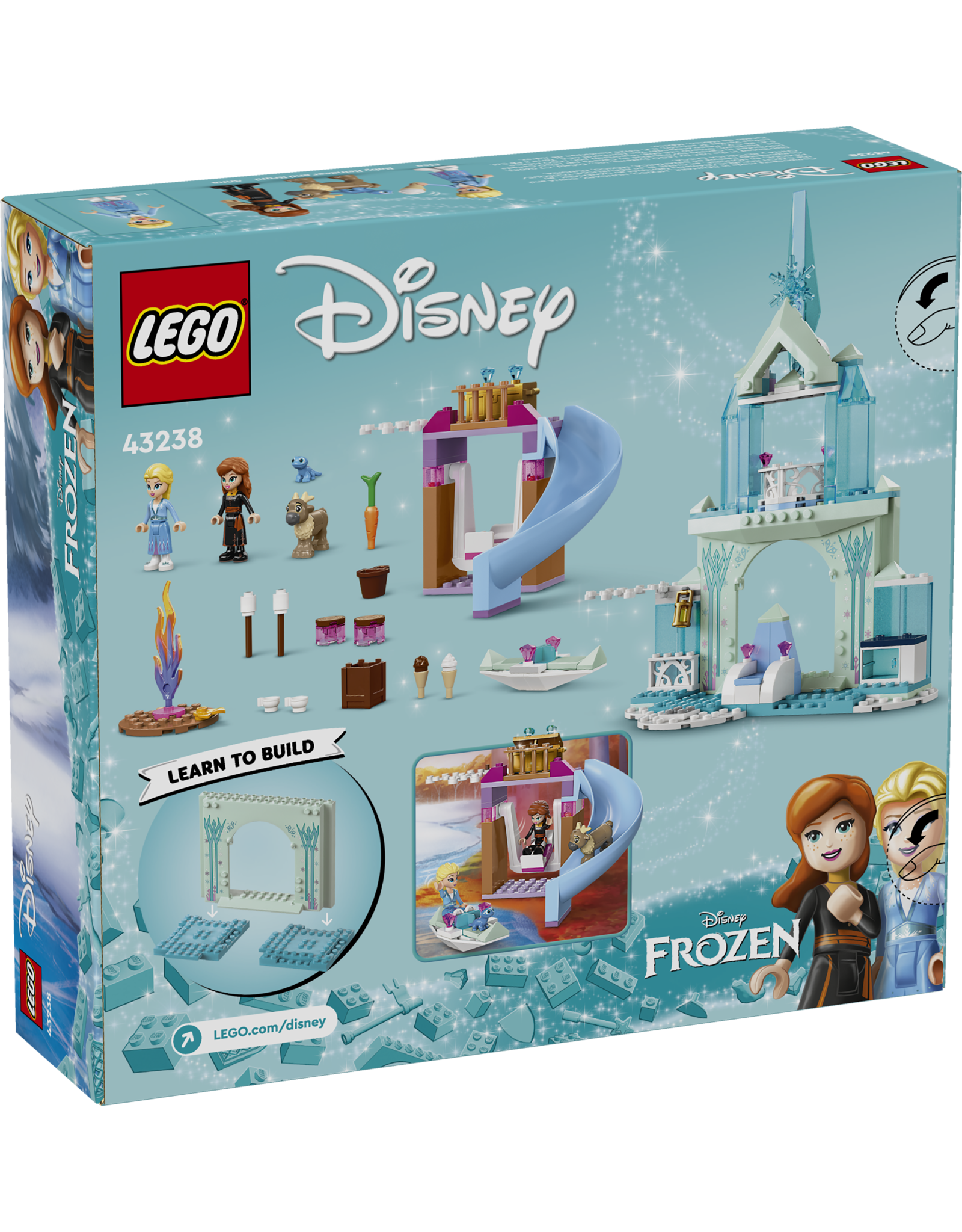 LEGO Disney 43238 Elsa's Frozen Castle