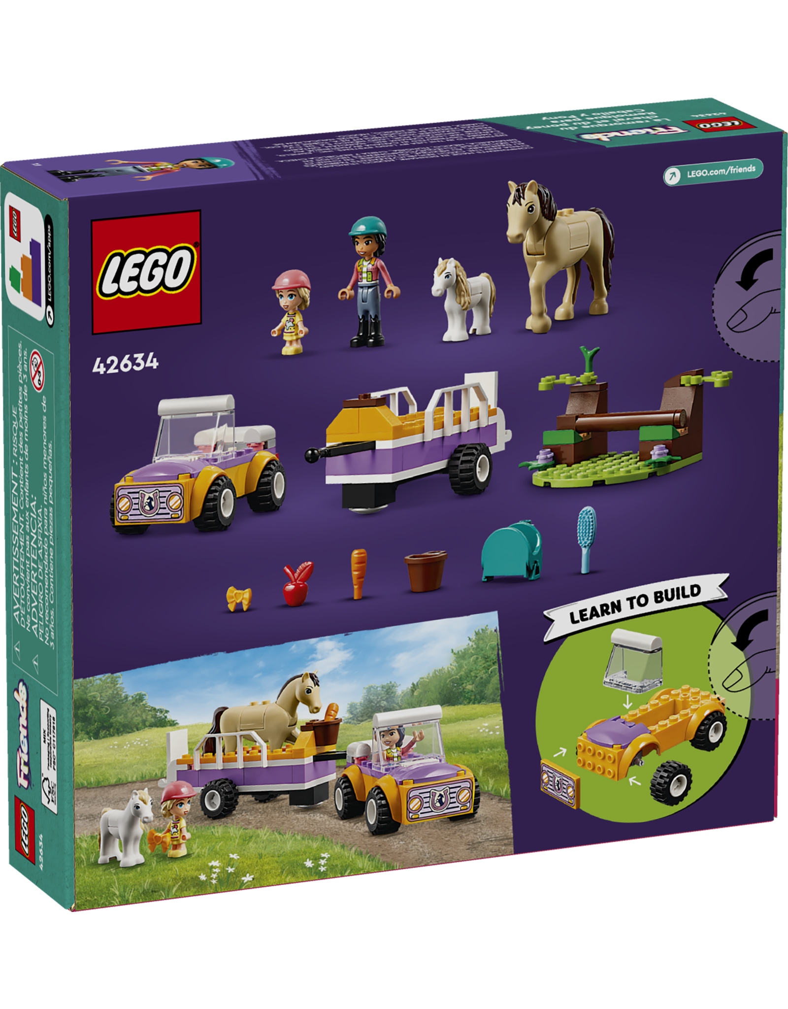 LEGO Friends 42634 Horse and Pony Trailer