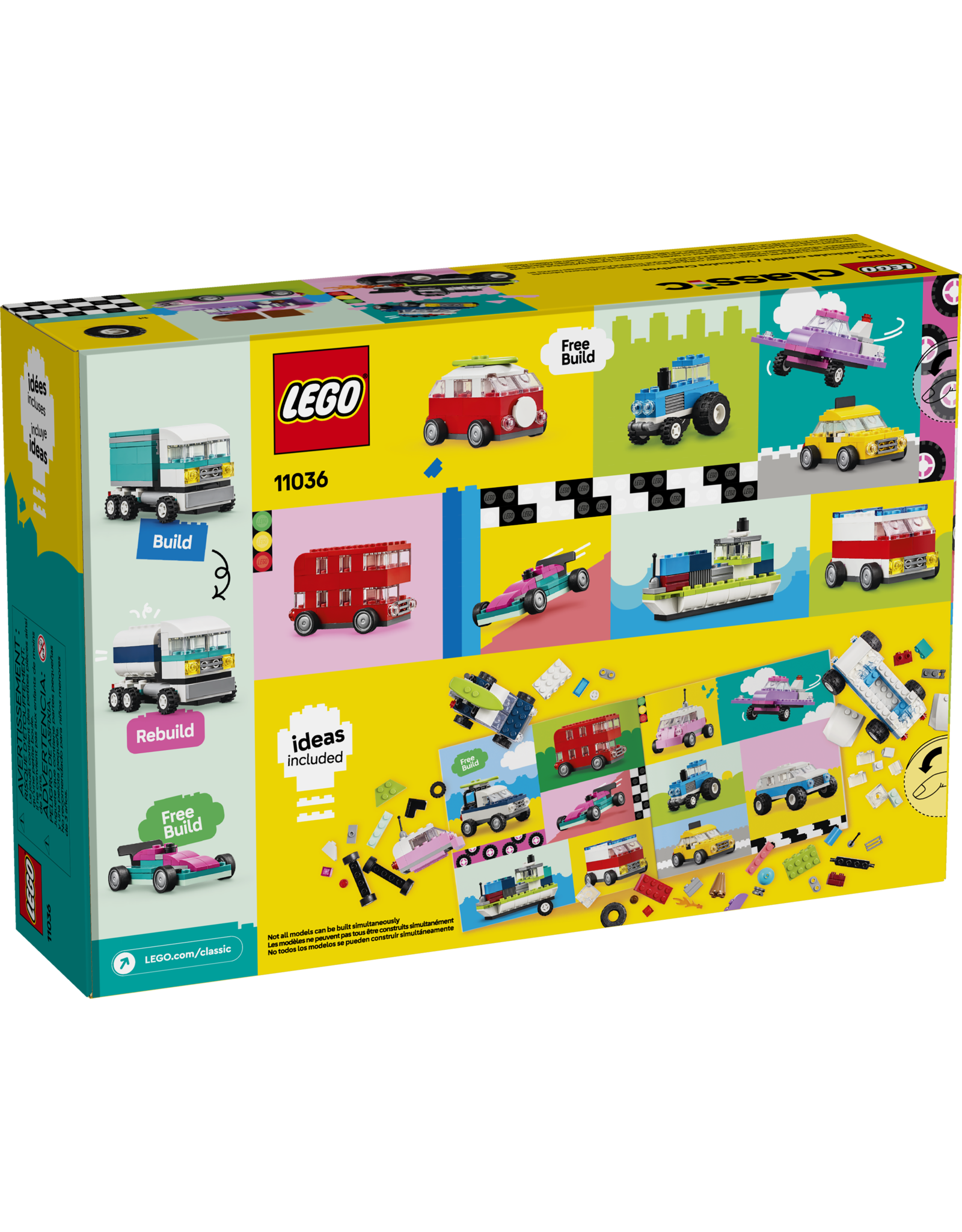 LEGO Classic 11036 Creative Vehicles