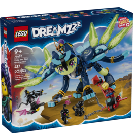 LEGO DREAMZzz 71476 Zoey and Zian the Cat-Owl