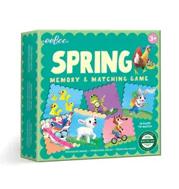 eeBoo Spring Little Square Memory Game