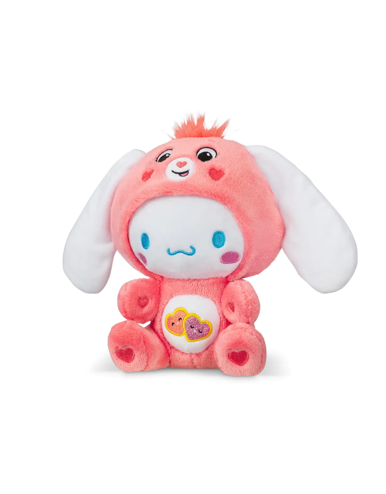 Schylling Care Bear - Hello Kitty and Friends - Hello Kitty & Love-a-lot Bear 9" Plush