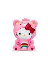 Schylling Care Bear - Hello Kitty and Friends’ - Hello Kitty & Cheer Bear 8" Plush