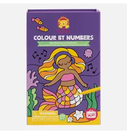Colour by Numbers - Mermaids and Friends