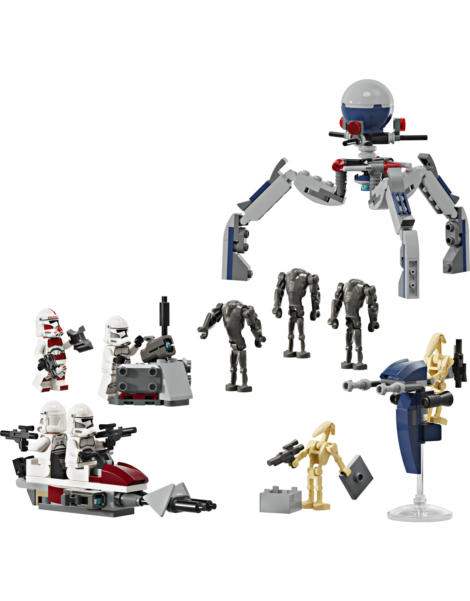 LEGO Star Wars TM 75372 Clone Trooper & Battle Droid Battle Pack