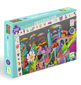 Djeco Crazy Town Observation Puzzle 200 pcs