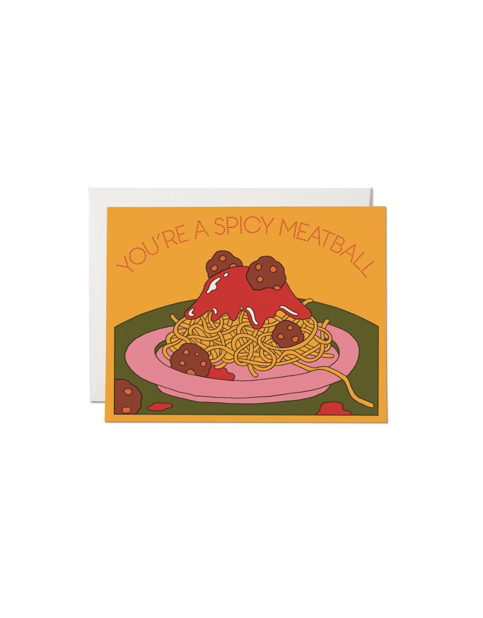 Red Cap Cards Spicy Meatball