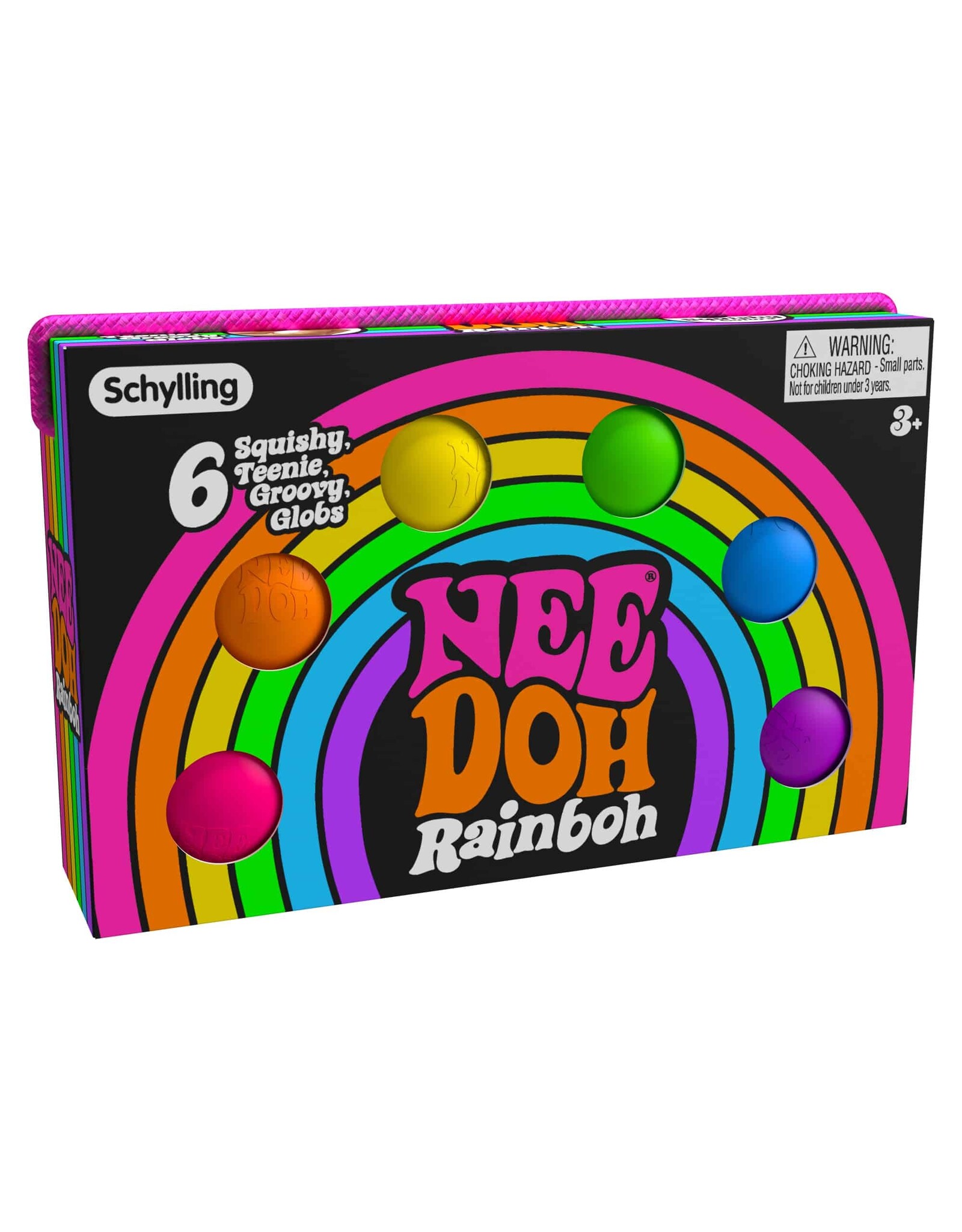 Schylling Rainbow Teenie NeeDoh