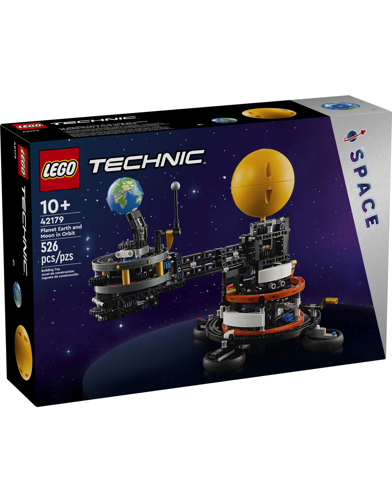 LEGO Technic 42179 Planet Earth and Moon in Orbit