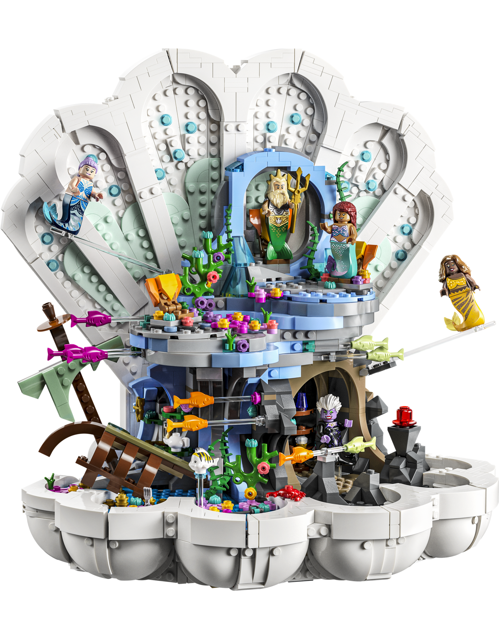 LEGO Disney 43225The Little Mermaid Royal Clamshell