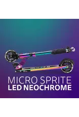 Micro Micro Sprite LED Scooter - Neochrome