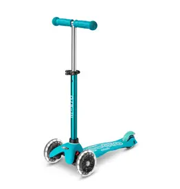 Micro Micro Mini LED Scooter - Aqua