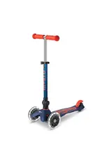 Micro Micro Mini LED Foldable Scooter - Navy Blue