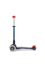 Micro Micro Mini LED Foldable Scooter - Navy Blue