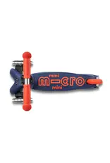 Micro Micro Mini LED Foldable Scooter - Navy Blue