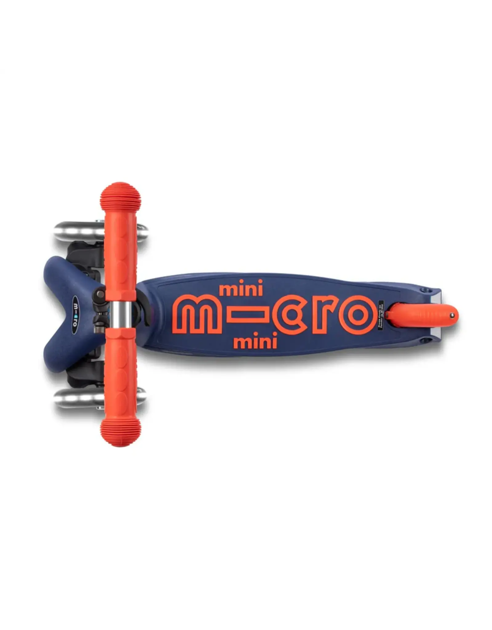 Micro Micro Mini LED Foldable Scooter - Navy Blue