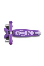Micro Micro Mini Deluxe LED Foldable Scooter - Purple